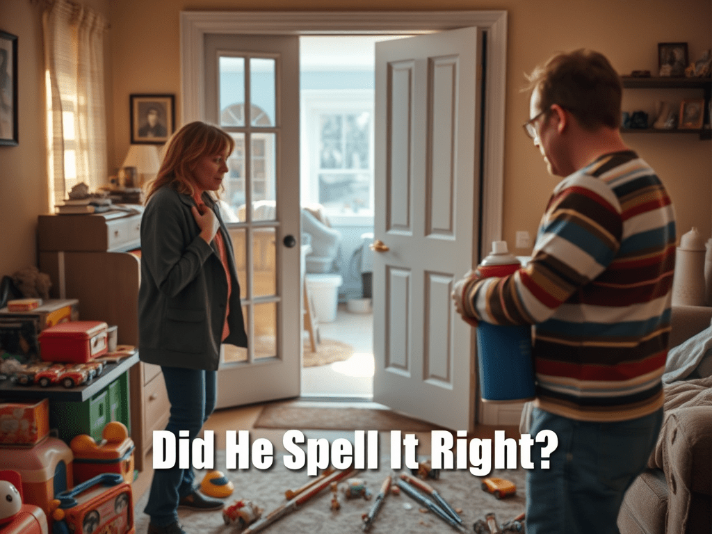 Did He Spell It Right? A Catholic Mom, A Can of Paint, and a Brick Wall&nbsp;Showdown