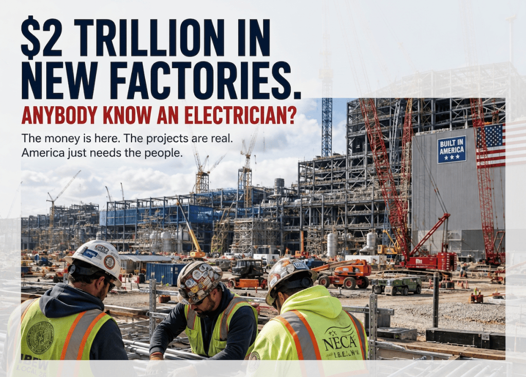“Who’s Going to Make This Stuff?”  America has $2 Trillion to&nbsp;Build.